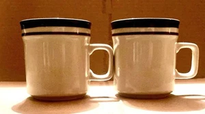 CATALINASTONE 150 VINTAGE 80ER JAHRE STEINZEUG CATALINA BLAU 2 KAFFEE/TEETASSEN JAPAN - Bild 1 von 7