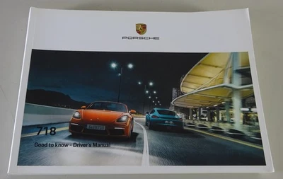 Owner ´S Manual Porsche 718 Cayman + Boxster Año Modelo 2021 Stand 09/2020 - Imagen 1 de 4
