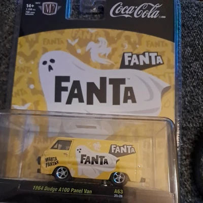 Dodge A100 1964 furgoneta panel Fanta 750 Chase M2 Machines Coca-Cola Foto 1 de 4