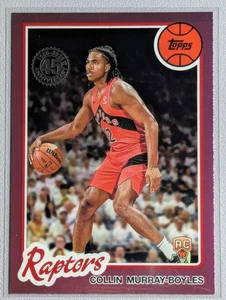 2025-26 Topps Basketball 1980-81 Topps PINK #80BK-56 RC Collin Murray-Boyles SP - Picture 1 of 2