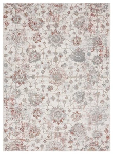 2x7 United Weavers Brown Floral Petals Runner 4540 20258 - Aprx 2' 7" x 7' 4" - Picture 1 of 2