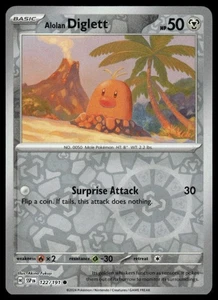 SV08: Surging Sparks #122/191 Alolan Diglett HOLO - Picture 1 of 2
