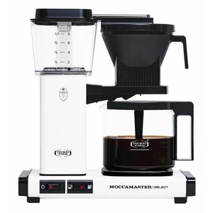 Moccamaster 53823 Drip coffee maker Coffee beans 1520 W Black White - Afbeelding 1 van 1