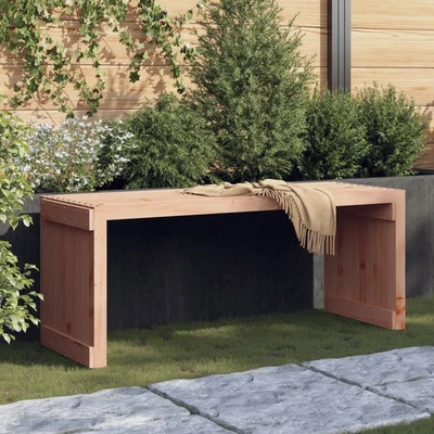 Garden Bench Natural Douglas Solid Pinewood Outdoor Extendable 212.5x40.5x45 cm - Image 1 of 4