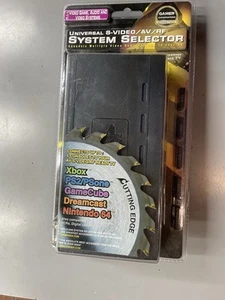 Pelican Universal System Selector S Video/AV/RF for Gamecube Xbox PS N64 Pl-940 - Picture 1 of 2