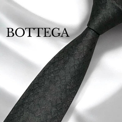 Bottega Veneta Intrecciato коричневый галстук - хорошее состояние товара - Изображение 1 из 4