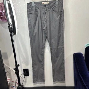 Levi's 511 Slim Fit Gray Pants Modern Casual Everyday Comfort W30 L30 - Picture 1 of 5