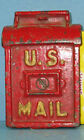 1908/34 SM OLD U S MAILBOX CAST IRON TOY BANK GUARANTEED AUTHENTIC *SALE* CI 704