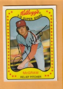 Remolcador McGraw Philadelphia Phillies 1981 Kellogg's #37 - Imagen 1 de 2
