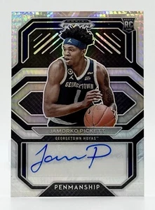 2021-22 Prizm Draft Penmanship Hyper Jamorko Pickett RC Auto Detroit Pistons - Picture 1 of 2