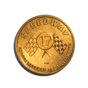 "Speedway 17" Indoor Raceway & Amusements Token - Bild 1 von 4