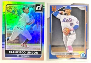 2016 Panini Donruss - Stat Line Career #107 Francisco Lindor /22 - Picture 1 of 3