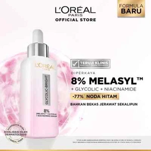 L'Oreal Paris Glycolic Bright 8% 15ml ANTI-DARK SPOT 50ml/ 100ml Free Shipping - Picture 1 of 8