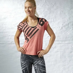 Camiseta torso para mujer Reebok serie One triple mezcla VNK rendimiento - Imagen 1 de 2