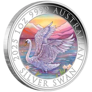 Moneda de plata The Australian Silver Swan 2025 1 oz color plata - Imagen 1 de 4