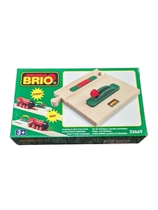 BRIO Autostop & Start Track Pack Wood Train Railway Accessory Model 33669 New - Picture 1 of 5