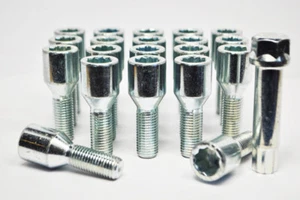 20 x M12 x 1,5, hilo de 35 mm, pernos sintonizadores con llave - Imagen 1 de 5