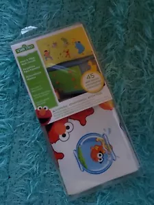Calcomanías de pared SESAME STREET Elmo Big Bird Ernie Bert Cookie Monster Oscar Grouch - Imagen 1 de 6