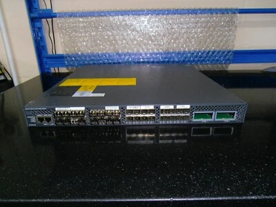 Cisco DS-C9134-K9 MDS 9134 MultiLayer Fiber Switch 24 Lic Ports 2 x DS-C24-300AC - Image 1 of 4