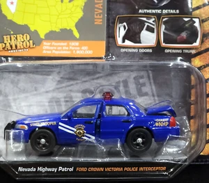 Jada Ford Crown Victoria Police Interceptor Nevada Highway Hero Patrol Car - Picture 1 of 2