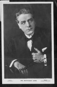 Matheson Lang - Signed Autograph - Picture 1 of 1
