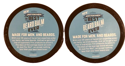 Lot of 2 Just for Men The Best Ever Beard Balm 2.25oz - Image 1 of 4