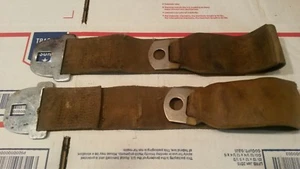 Vintage Ford FoMoCo Seat Belts 1960s (2) belts - Picture 1 of 3