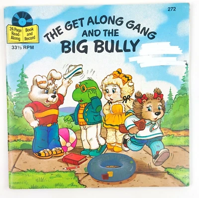 VTG 1984 The Get Along Gang And The Big Bully Book & Record EX! #272 - Image 1 of 4