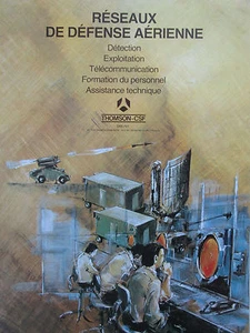 8/1979 PUB THOMSON CSF ELECTRONIQUE DEFENSE AERIENNE CROTALE SHAHINE FRENCH AD - Imagen 1 de 1