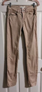 H&M L.O.G.G. Skinny Jeans 34 US 2/4 Dusty Pale Pink Slim Mid-Rise - Picture 1 of 5