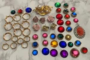 Vintage Crafting Jewelry Parts Repair Harvest CRF3-64 - Picture 1 of 11