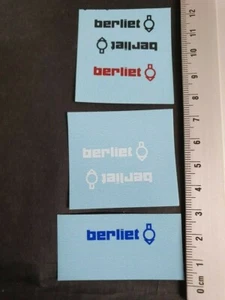 DECALS LOGOS BERLIET DIVERSES COULEURS  - T519 - Picture 1 of 1
