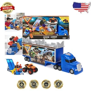 Epic Racing Action: El Toro Loco Truck & Transforming Hauler Playset for Kids - Picture 1 of 11
