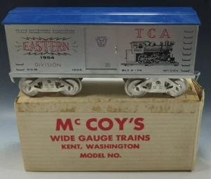 McCOY'S TRAIN 1974 EASTERN ASSOCIATION TCA CONVENTION BOX CAR STANDARD GAUGE NIB - Picture 1 of 7