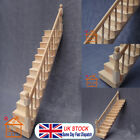 1/12 Dollhouse Miniature Staircase Wooden Step Stair Furniture Doll House Stairs