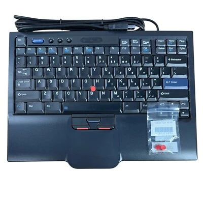 New Genuine Lenovo IBM SK-8845CR 01LK250 US ENGLISH ULTRANAV USB KEYBOARD BLACK - Image 1 of 3