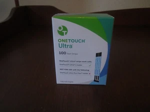 One Touch Ultra Diabetic Test Strips 100 count EXP. 10/31/2026 New / Sealed - Picture 1 of 5