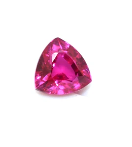 Certified Trillion Cut 10.10 Ct Natural Rose Pink Spinel Loose Ring Gemstone - Bild 1 von 4