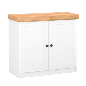 Sideboard Buffet Bois Enfilade Commode Meuble de Rangement Armoire Homestyle4u - Photo 1/10