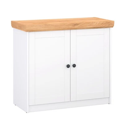 Sideboard Buffet Bois Enfilade Commode Meuble de Rangement Armoire Homestyle4u - Photo 1/4