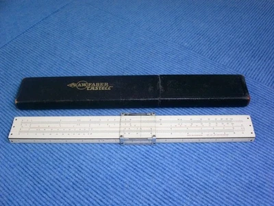 Rechenschieber Faber Castell  1/45/345 , System Dr. Hohenner Barom. Höhenmessung - Bild 1 von 4