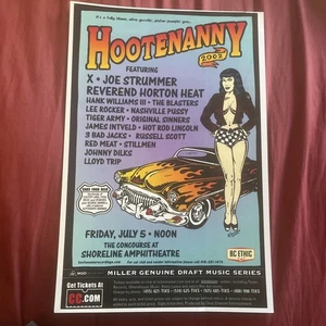 Hootenanny 2002-Joe Strummer-X-Horton Heat-Hank3-Nashville Pussy-Tiger Army++ - Picture 1 of 3