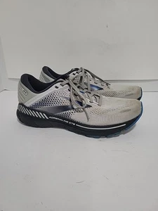 BROOKS ADRENALINE GTS 22 GRAY ATHLETIC RUNNING MENS 9.5D SHOES - Picture 1 of 5