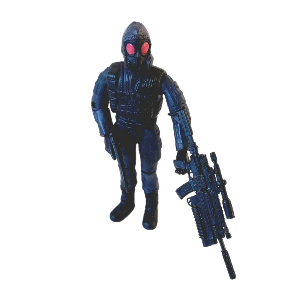 Figura de acción M&C Toy Center Special Ops articulada 4" con dos rifles Foto 1 de 4