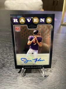 Joe Flacco 2008 Topps Chrome RC Auto Ravens CLEAN! - Picture 1 of 2