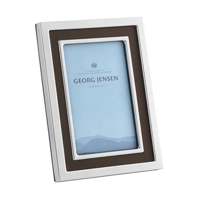 GEORG JENSEN - MANHATTAN Picture frame 5x7in - BRAND NEW IN BOX