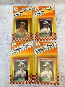(4) 1988 & 1989 Maxx race card Combo Packs of 35 cards - Picture 1 of 2