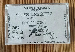 Buzzsaw - Killer Cassette Vs The Dude Shrimper SHR 100 New Old Stock NOS - Picture 1 of 4