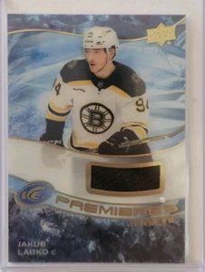 2022/23 Upper Deck Ice Jakub Lauko Ice Premieres Jersey IPA-JL Boston Bruins - Picture 1 of 1