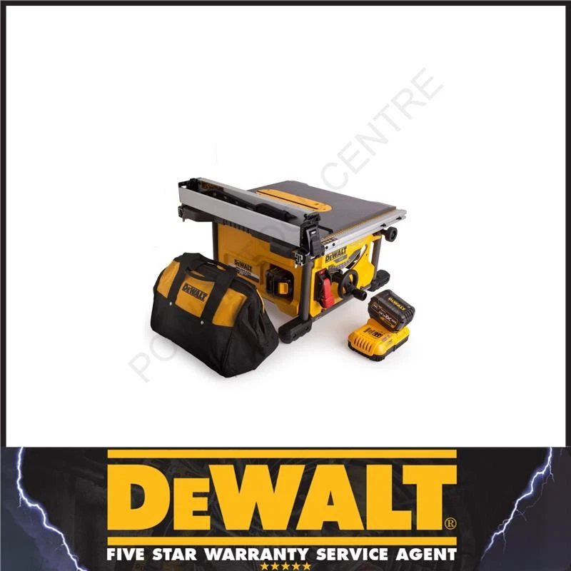 Dewalt Recon DCS7485T2 54v XR FlexVolt Cordless 210mm Table Saw & 2 x 6.0Ah 54v - Image 1 of 1
